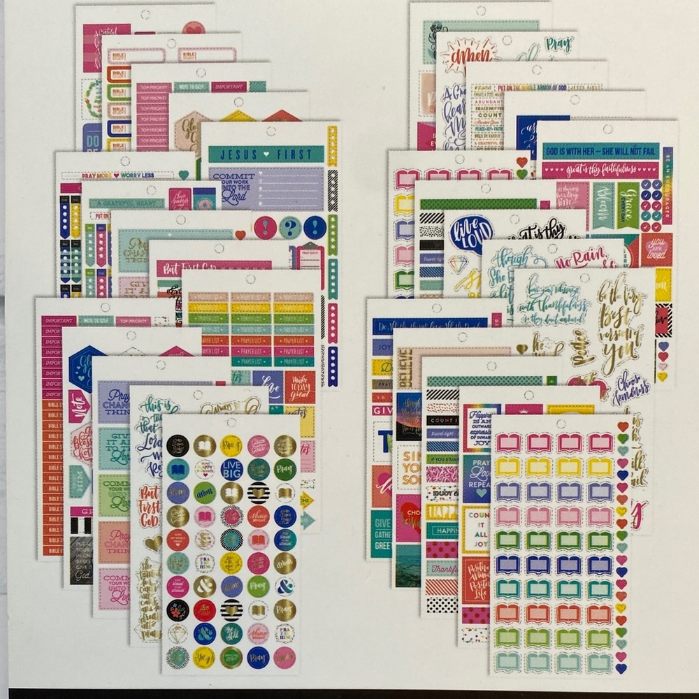 The Happy Planner Mini Sticker Bundle – 5 Booklets - Picture 16 of 16